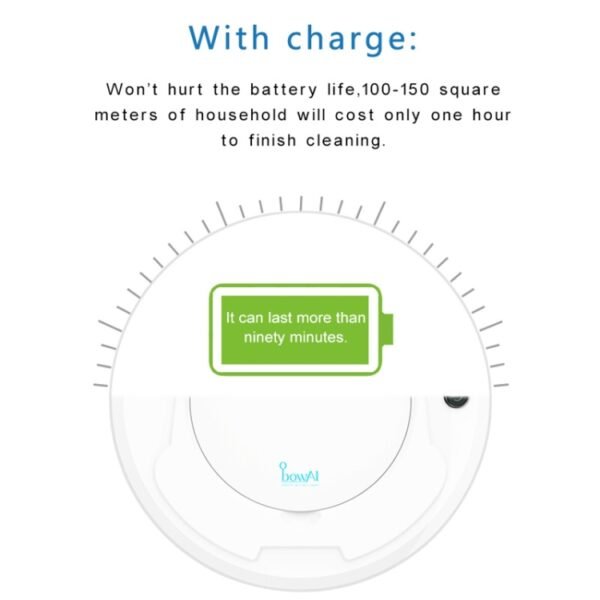 1800Pa Large Suction Smart Household Vacuum Cleaner Clean Robot, CA0380, CA0380B, CA0380H - Image 10