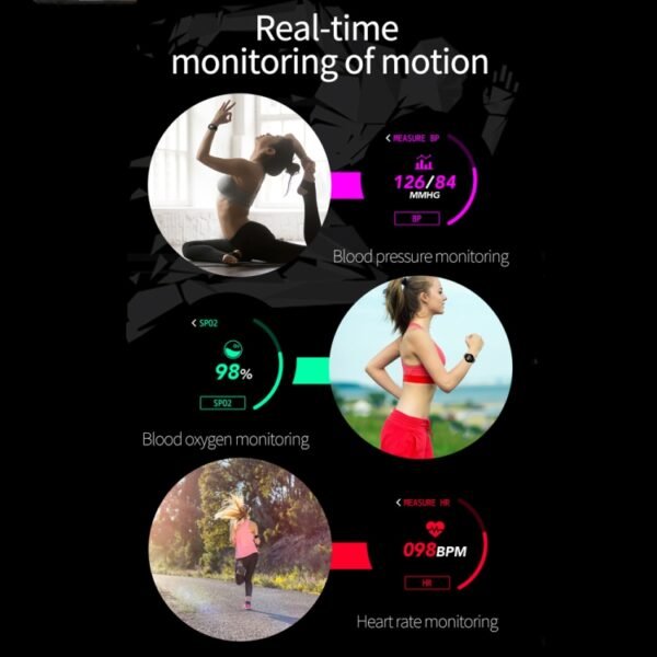 S01 1.22 inch IPS Display Color Screen Smart Bracelet IP67 Waterproof, Support Call Reminder/ Heart Rate Monitoring /Blood Pressure Monitoring/ Sleep Monitoring/Blood Oxygen Monitoring - Image 6