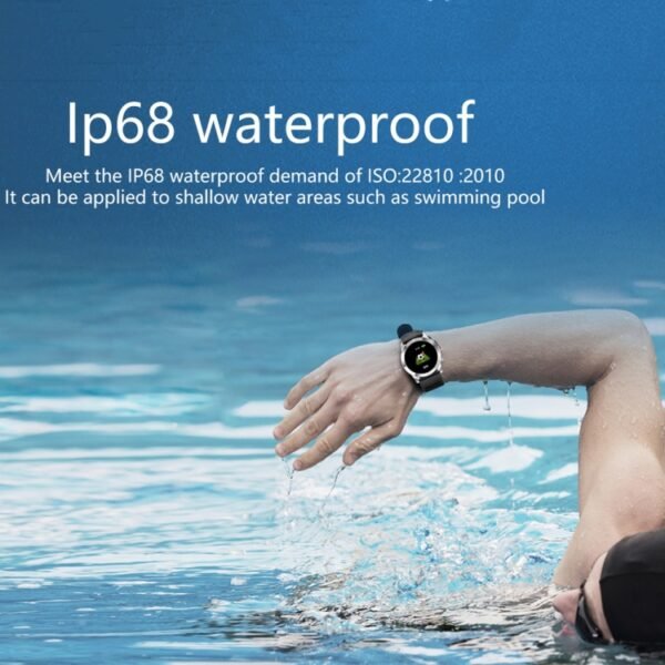 DTNO.1 S10 1.3 inches TFT Color Screen Smart Bracelet IP68 Waterproof, Leather Watchband, Support Call Reminder /Heart Rate Monitoring /Sleep Monitoring /Multi-sport Mode - Image 6