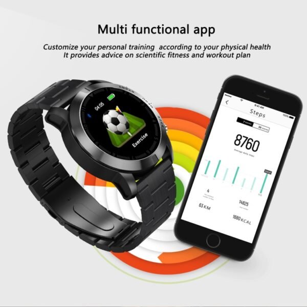 DTNO.1 S10 1.3 inches TFT Color Screen Smart Bracelet IP68 Waterproof, Leather Watchband, Support Call Reminder /Heart Rate Monitoring /Sleep Monitoring /Multi-sport Mode - Image 8