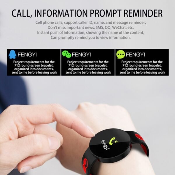 Z8 0.96 inches TFT Color Screen Smart Bracelet IP67 Waterproof - Image 12