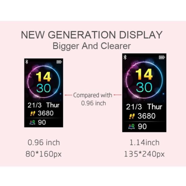 TD19 1.14 inches IPS Screen Smart Bracelet IP67 Waterproof, Support Call Reminder / Heart Rate Monitoring / Blood Pressure Monitoring / Sleep Monitoring /  Remote Camera - Image 6
