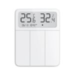 Original Xiaomi Mijia ZNKG03HL 3 Keys Smart Display Screen Lamps Wall Switch, Support Mobile Phone Remote Control