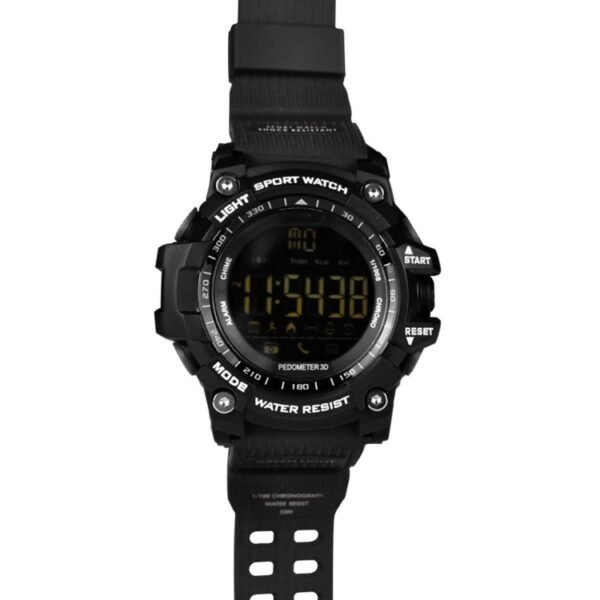 EX16 1.12 Inch FSTN LCD Full Angle Screen Display Sport Smart Watch, IP67 Waterproof, Support Pedometer / Stopwatch / Alarm / Notification Remind / Call Notify / Camera Remote Control / Calories Burned, Compatible with Android and iOS Phones - Image 3