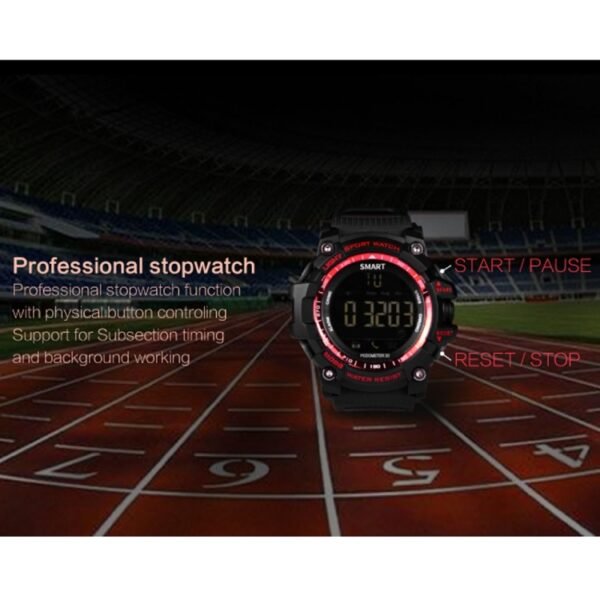 EX16 1.12 Inch FSTN LCD Full Angle Screen Display Sport Smart Watch, IP67 Waterproof, Support Pedometer / Stopwatch / Alarm / Notification Remind / Call Notify / Camera Remote Control / Calories Burned, Compatible with Android and iOS Phones - Image 19