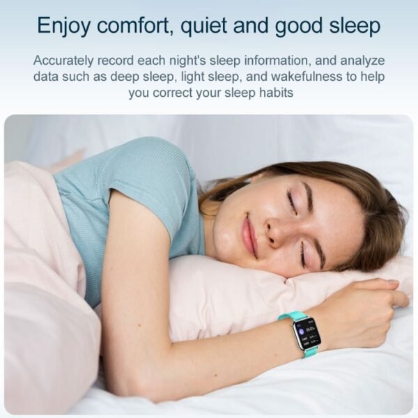 P22 1.4 inch IPS Color Screen Smart Watch,IP67 Waterproof, Support Remote Camera /Heart Rate Monitoring/Sleep Monitoring/Sedentary Reminder/Blood Pressure Monitoring - Image 11