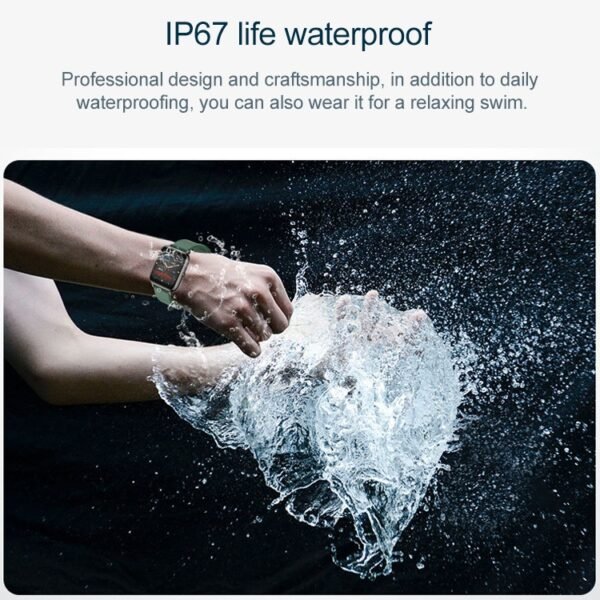 P22 1.4 inch IPS Color Screen Smart Watch,IP67 Waterproof, Support Remote Camera /Heart Rate Monitoring/Sleep Monitoring/Sedentary Reminder/Blood Pressure Monitoring - Image 12
