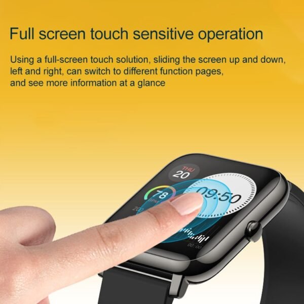 P22 1.4 inch IPS Color Screen Smart Watch,IP67 Waterproof, Support Remote Camera /Heart Rate Monitoring/Sleep Monitoring/Sedentary Reminder/Blood Pressure Monitoring - Image 3
