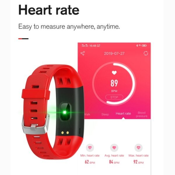 Y10 0.96 inch TFT Color Screen Smart Bracelet, Support Call Reminder/ Heart Rate Monitoring /Blood Pressure Monitoring/ Sleep Monitoring/Blood Oxygen Monitoring - Image 6