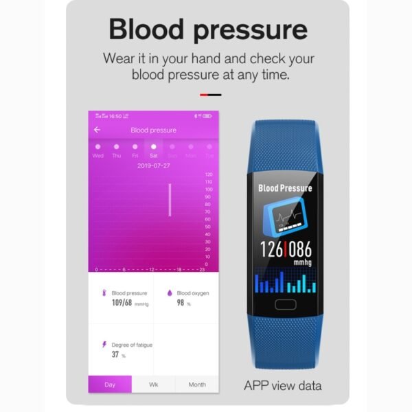Y10 0.96 inch TFT Color Screen Smart Bracelet, Support Call Reminder/ Heart Rate Monitoring /Blood Pressure Monitoring/ Sleep Monitoring/Blood Oxygen Monitoring - Image 7