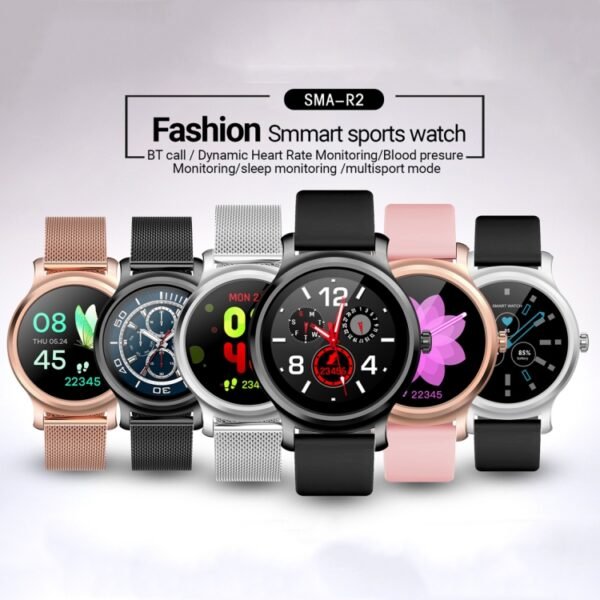 SMA-R2 1.3 inches IPS Screen Smart Watch IP65 Waterproof,Support Call /Message Reminder /Dual-mode Bluetooth 3.0 + 4.0/ Sleeping Monitoring /Sedentary Reminder - Image 3