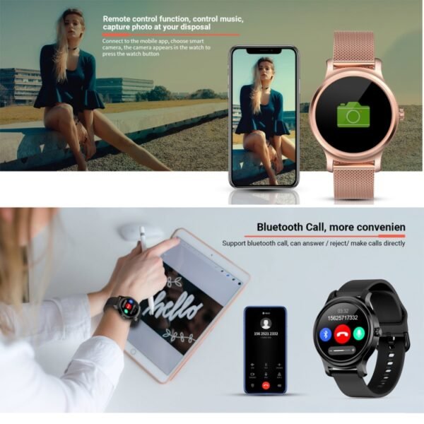 SMA-R2 1.3 inches IPS Screen Smart Watch IP65 Waterproof,Support Call /Message Reminder /Dual-mode Bluetooth 3.0 + 4.0/ Sleeping Monitoring /Sedentary Reminder - Image 7