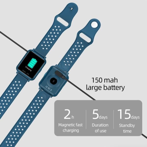 P8 1.3 inch IPS Color Screen Smart Watch, Support Heart Rate Monitoring / Blood Pressure Monitoring / Sleep Monitoring / Blood Oxygen Monitoring - Image 8