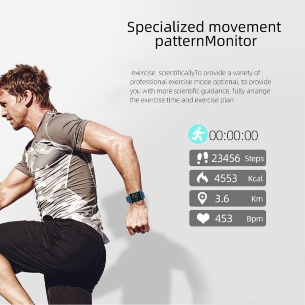 P8 1.3 inch IPS Color Screen Smart Watch, Support Heart Rate Monitoring / Blood Pressure Monitoring / Sleep Monitoring / Blood Oxygen Monitoring - Image 9