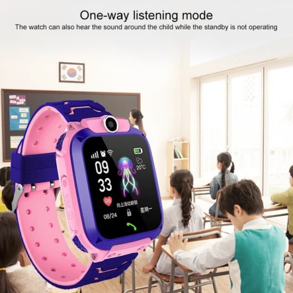 Q120 1.44 inch Color Screen Smartwatch for Children IP67 Waterproof, Support LBS Positioning / Two-way Dialing / One-key First-aid / Voice Monitoring / Setracker APP - Image 11