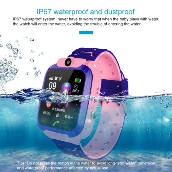Q120 1.44 inch Color Screen Smartwatch for Children IP67 Waterproof, Support LBS Positioning / Two-way Dialing / One-key First-aid / Voice Monitoring / Setracker APP - Image 4