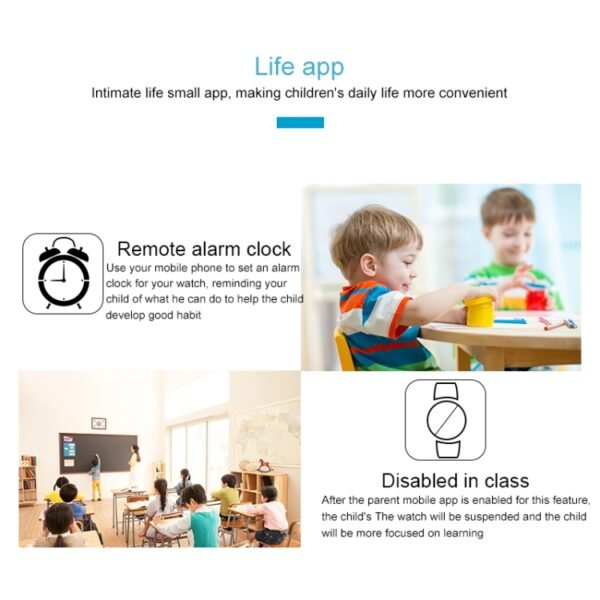 Q120 1.44 inch Color Screen Smartwatch for Children IP67 Waterproof, Support LBS Positioning / Two-way Dialing / One-key First-aid / Voice Monitoring / Setracker APP - Image 8