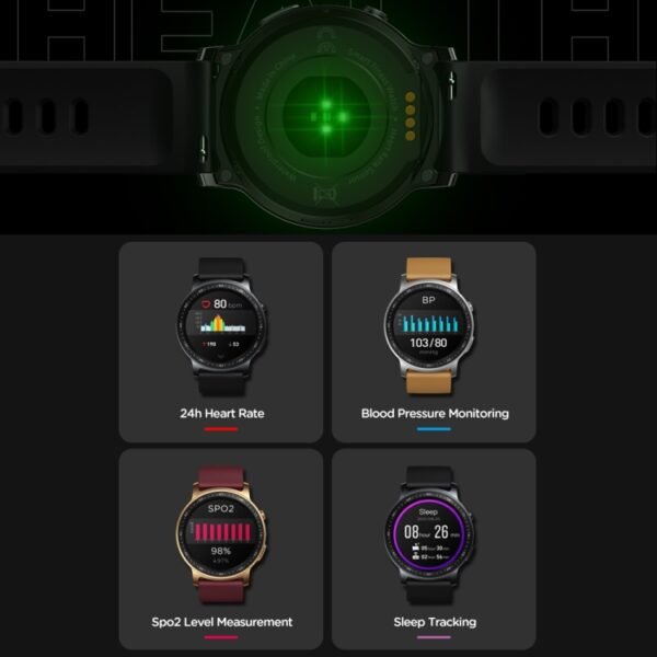 Zeblaze GTR2 1.28 inch Color Touch Screen Bluetooth 5.0 IP68 Waterproof Smart Watch, Support Sleep Monitor / Heart Rate Monitor / Blood Pressure Monitoring - Image 4