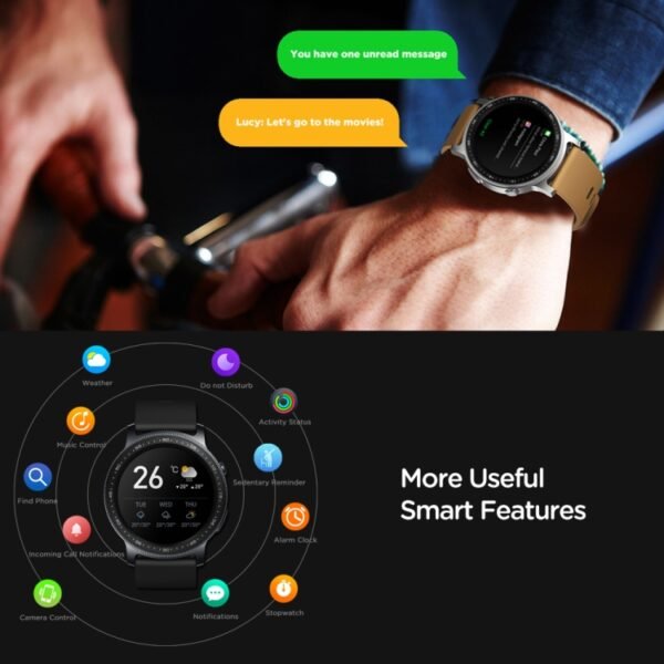 Zeblaze GTR2 1.28 inch Color Touch Screen Bluetooth 5.0 IP68 Waterproof Smart Watch, Support Sleep Monitor / Heart Rate Monitor / Blood Pressure Monitoring - Image 7