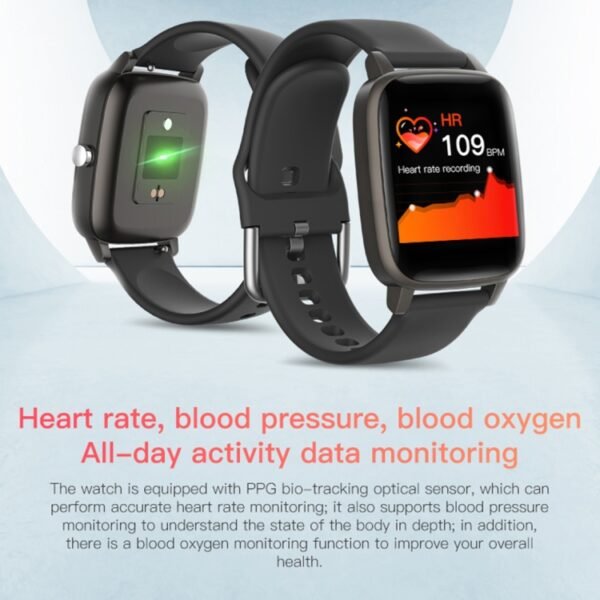 T98 1.4 inch Color Screen Smart Watch, IP67 Waterproof, Support Body Temperature Measurement / Heart Rate Monitoring / Blood Pressure Monitoring / Sedentary Reminder / Calories - Image 8