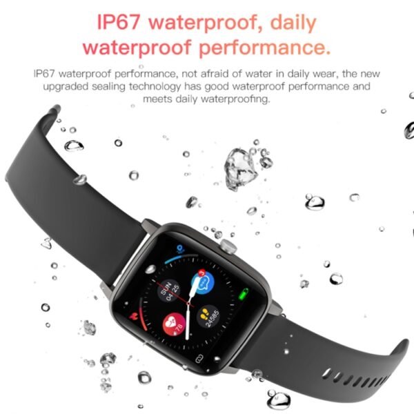 T98 1.4 inch Color Screen Smart Watch, IP67 Waterproof, Support Body Temperature Measurement / Heart Rate Monitoring / Blood Pressure Monitoring / Sedentary Reminder / Calories - Image 9