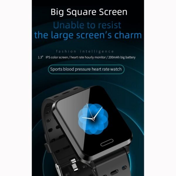 P2 1.3 inch IPS Color Screen IP67 Waterproof Smart Watch Wristband,Support Message Reminder / Heart Rate Monitor / Blood Oxygen Monitoring / Blood Pressure Monitoring/ Sleeping Monitoring - Image 3