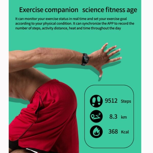 P3 1.3 inch IPS Color Screen IP68 Waterproof Smart Watch Wristband,Support Message Reminder / Heart Rate Monitor / Blood Oxygen Monitoring / Blood Pressure Monitoring/ Sleeping Monitoring - Image 6