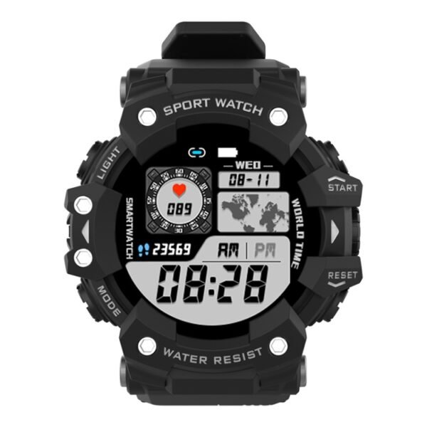 LC11 1.28 inch TFT Screen Outdoor Sports Smart Watch, IP68 Waterproof Support Heart Rate & Blood Pressure Monitoring - Image 7