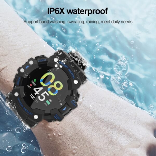 LC11 1.28 inch TFT Screen Outdoor Sports Smart Watch, IP68 Waterproof Support Heart Rate & Blood Pressure Monitoring - Image 3