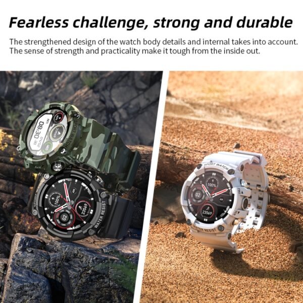 LOKMAT ATTACK 3 1.28 inch TFT Screen Sports Fitness Smart Watch, Support Bluetooth Call, ATTACK 3 - Image 4