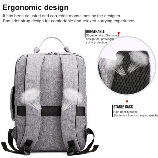 cxs-620 Multifunctional Oxford Laptop Bag Backpack - Image 4