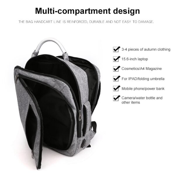 cxs-620 Multifunctional Oxford Laptop Bag Backpack - Image 6