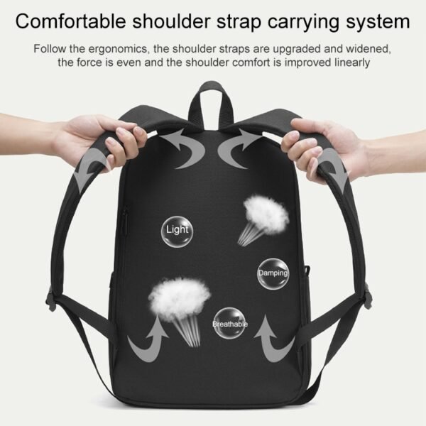 cxs-8106 Multifunctional Oxford Laptop Bag Backpack - Image 5