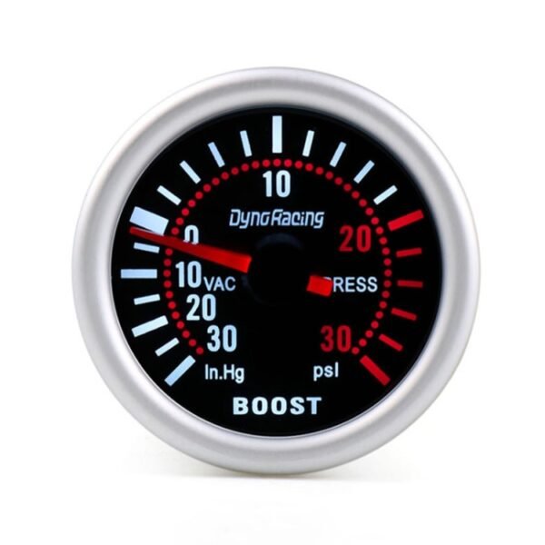 52mm 12V Universal Car Modified LED White Light Turbo Boost Gauge - Image 3