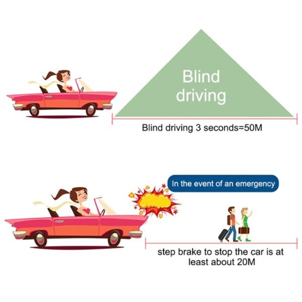 Q5 GPS 4 inch Vehicle-mounted Head Up Display Security System, Support Running Speed & Direction & Distance / Driving Kilometres / - Image 10