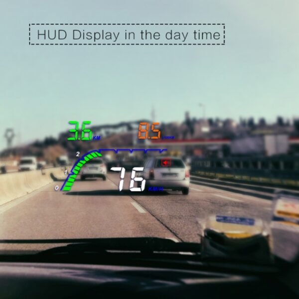 T100 OBD2 4 inch Vehicle-mounted Head Up Display Security System, Support Car Speed / Engine Revolving Speed Display / Instantaneous Fuel Consumption / Detection and Elimination Fault Code - Image 15