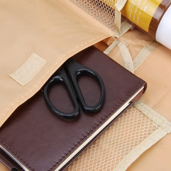 Auto Car Seat Back Organizer Car Seat Hanging Bag Storage for Drinks Cups Phones and Other Items - Image 4