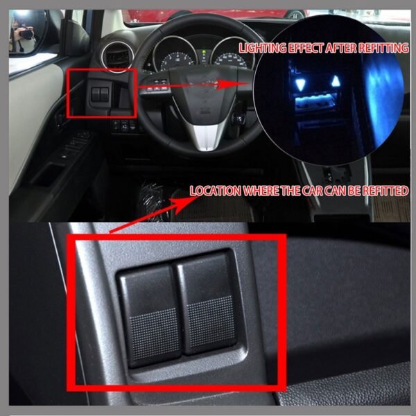 Car DC12V 2.1A Dual USB Port Charger for Mazda - Image 7