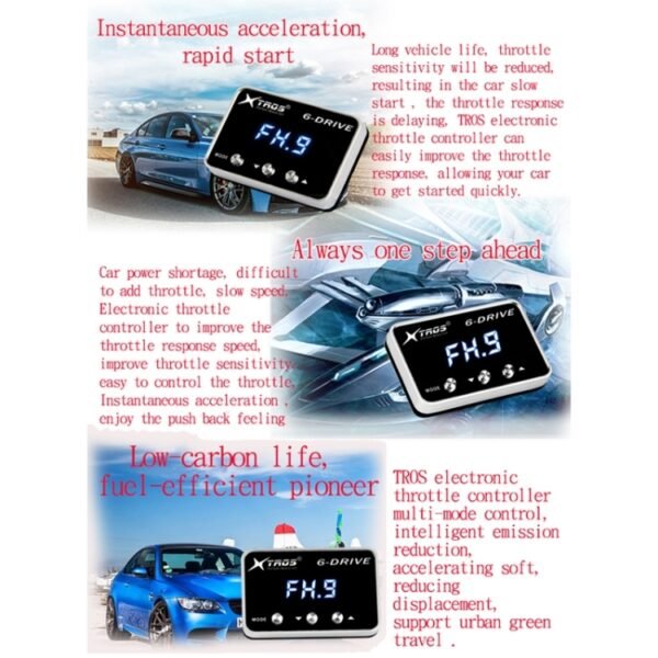 For Hyundai Santa FE 2010-2012 TROS TS-6Drive Potent Booster Electronic Throttle Controller - Image 8