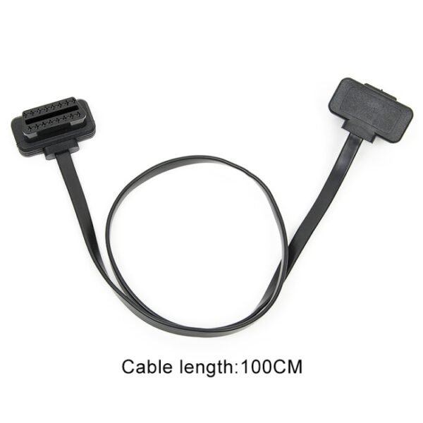 16PIN Car OBD Diagnostic Extended Cable OBD2 Male to Female Cable, Cable Length: 100cm - Image 3