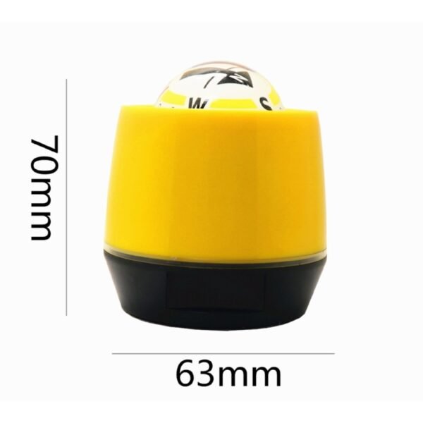 LC38A Car Portable Guidance Compass, Random Color Delivery - Image 5