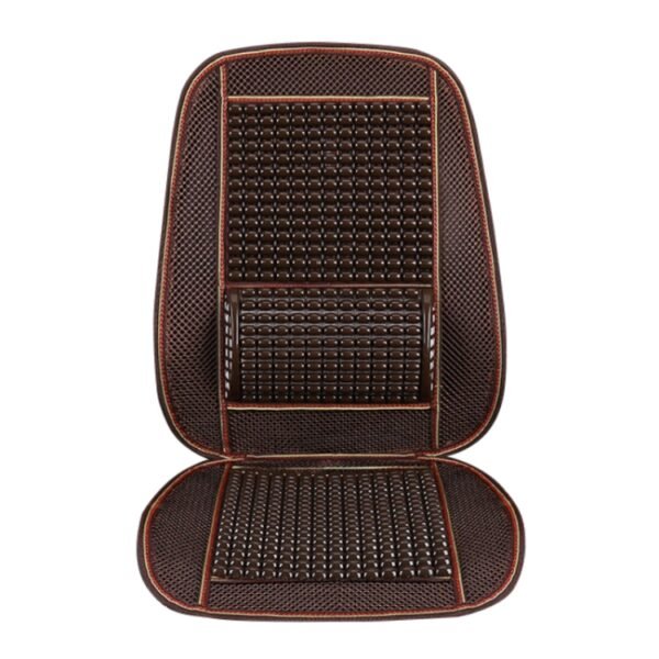 Car Seat Covers Summer Cool Imitation Wooden Beads Ventilation Breathable Seat Cushion - Image 2
