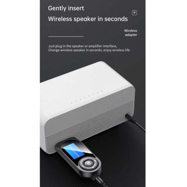 T-13 Bluetooth 5.0 LCD Digital Display Bluetooth Adapter Receiver Transmitter, T-13 - Image 10