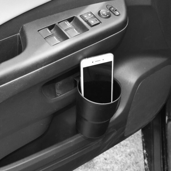 Multifunctional Car Water Cup Holder Hanging Storage Box Mobile Phone Holder Air Outlet Trash Can - Image 6