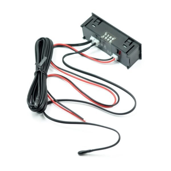 3 in 1 Car High-precision Electronic LED Luminous Clock + Thermometer + Voltmeter, 3 in 1 Green, 3 in 1 Blue, 3 in 1 Red - Image 2