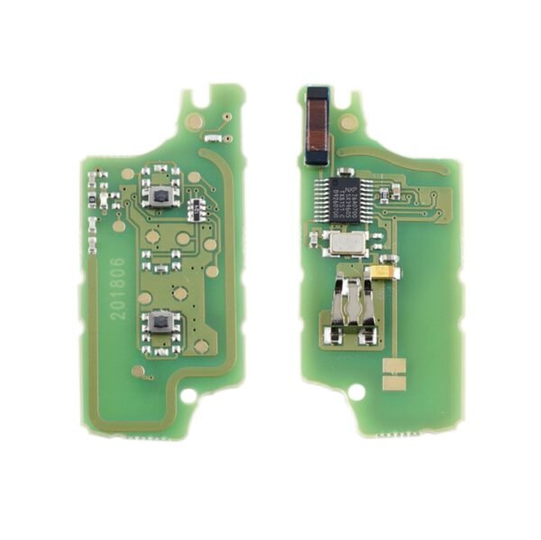 For PEUGEOT 2 Buttons Intelligent Remote Control Car Key with PCF7961 Integrated Chip & Battery & Holder & Slotted Key Blade & FSK Signal, Frequency: 433MHz - Image 6