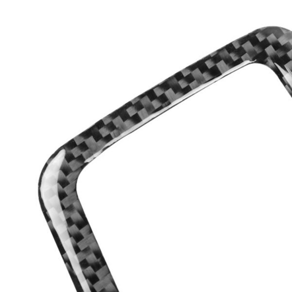 Car Carbon Fiber Roof Front Reading Light without Sunroof Decorative Sticker for Mitsubishi Lancer EVO 2008-2015, Left and Right Drive Universal - Image 3