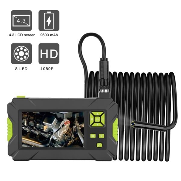 P30 5.5mm IP67 Waterproof 4.3 inch HD Portable Endoscope - Image 2