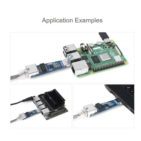 Waveshare USB 3.2 Gen1 to Gigabit Ethernet Converter Module, Driver-Free - Image 6