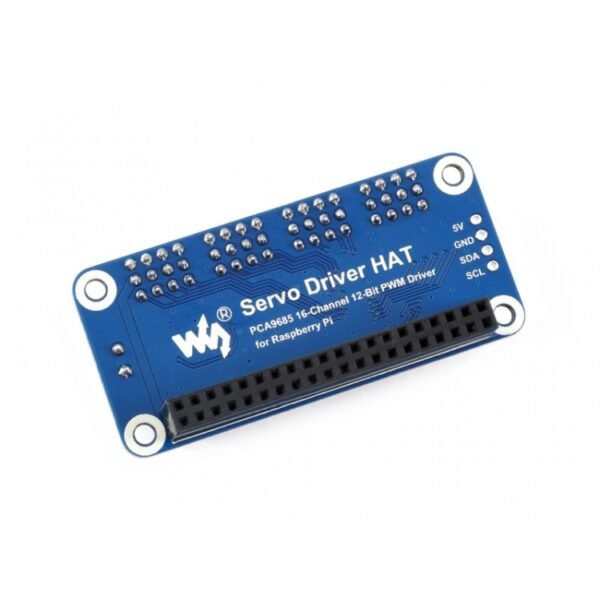 Waveshare 16-Channel 12-bit I2C Servo Driver HAT for Raspberry Pi - Image 3